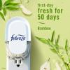imageFebreze PLUG Bamboo Starter Kit ampamp 4 87 fl oz Refills087 Fl Oz Pack of 4