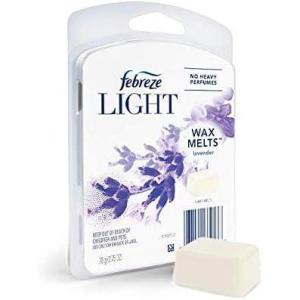 imageFebreze Light Wax Melts Air Freshener and Odor Eliminator Lavender 6 Count Pack of 4275 Ounce Pack of 1