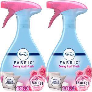 imageFebreze OdorFighting Fabric Refresher Downy April Fresh 169 fl oz Pack of 2