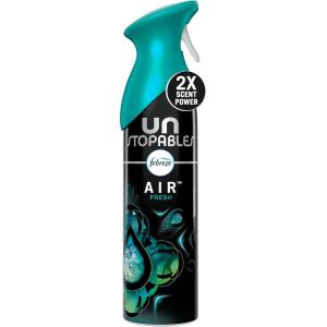 imageFebreze Air Freshener Spray Unstopables Breeze Scent Bathroom Spray Room Fresheners Odor Eliminator for Strong Odor 88 oz Pack of 3528 Ounce Pack of 1