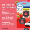 imageFebreze Car Air Fresheners 2 Linen ampamp Sky and 2 Hawaiian Aloha Scents Odor Eliminator for Strong Odors 4 Count007 Fl Oz Pack of 2