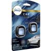 imageFebreze Car Air Fresheners 2 Linen ampamp Sky and 2 Hawaiian Aloha Scents Odor Eliminator for Strong Odors 4 Count014 Fl Oz Pack of 1
