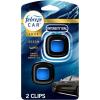 imageFebreze Car Air Fresheners 2 Linen ampamp Sky and 2 Hawaiian Aloha Scents Odor Eliminator for Strong Odors 4 Count1 Count Pack of 1