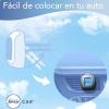 imageFebreze Car Air Fresheners 2 Linen ampamp Sky and 2 Hawaiian Aloha Scents Odor Eliminator for Strong Odors 4 Count5 Count Pack of 1