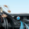 imageFebreze Car Air Fresheners 2 Linen ampamp Sky and 2 Hawaiian Aloha Scents Odor Eliminator for Strong Odors 4 CountPack of 8