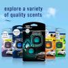 imageFebreze Car Air Fresheners Unstopables Fresh ampamp Paradise Scents Odor Eliminator for Strong Odor Car Vent Clips 007 Fl Oz Pack of 4007 Fl Oz Pack of 4