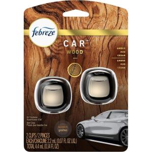 imageFebreze Car Air Fresheners 2 Linen ampamp Sky and 2 Hawaiian Aloha Scents Odor Eliminator for Strong Odors 4 Count2 Count Pack of 1