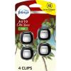 imageFebreze Car Air Freshener Vent Clip Old Spice Fiji Scent 07 oz Car Vent Clip Pack of 4028 Fl Oz Pack of 1