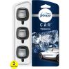 imageFebreze Car Air Freshener Vent Clip Platinum Ice Scent 07 oz Car Vent Clips Pack of 3 and StayFresh Storage Case
