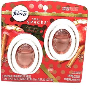 imageFebreze Small Spaces Air Freshener Wild Berries Odor Eliminator for Strong Odors Pack of 605 Fl Oz Pack of 2
