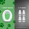 imageFebreze Small Spaces Air Freshener OdorFighting Plug In Alternative Air Fresheners for Home and Bathroom and Kitchen Closet Air Fresheners Heavy Duty Pet Scent 4 CountFresh