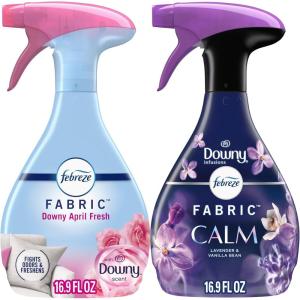 imageFebreze OdorFighting Fabric Refresher Downy Calm and Downy April Fresh 169oz 2 pack