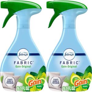 imageFebreze OdorFighting Fabric Refresher with Gain Original 169 fl oz Pack of 2