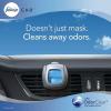 imageFebreze Car Air Freshener 2 Gain Original and 2 Gain Island Fresh Scents Odor Eliminator for Strong Odors 4 Count