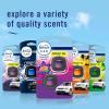 imageFebreze Car Air Freshener Vent Clip Gain Moonlight Breeze Scent 07 oz Car Vent Clip Pack of 3 and StayFresh Storage Case