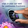 imageFebreze Car Air Freshener Vent Clip Gain Moonlight Breeze Scent 07 oz Car Vent Clip Pack of 3 and StayFresh Storage Case
