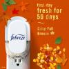 imageFebreze Plug In Air Freshener OdorFighting Scented Oil Refill Air Fresheners for Home and Bathroom and Kitchen Long Lasting for Strong Odors Crisp Fall Breeze Scent 087oz Refills 2 Count