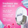 imageFebreze Plug In Air Freshener OdorFighting Scented Oil Starter Kit Air Fresheners for Home and Bathroom and Kitchen Long Lasting for Strong Odors Downy April Fresh Scent Warmer  2 Refill087 Fl Oz Pack of 2