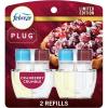imageFebreze Plug In Air Freshener OdorFighting Scented Oil Refill Air Fresheners for Home and Bathroom and Kitchen Long Lasting for Strong Odors Cranberry Crumble Scent 087oz Refills 2 Count