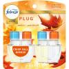 imageFebreze Plug In Air Freshener OdorFighting Scented Oil Refill Air Fresheners for Home and Bathroom and Kitchen Long Lasting for Strong Odors Crisp Fall Breeze Scent 087oz Refills 2 Count