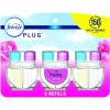 imageFebreze Plug In Air Freshener OdorFighting Scented Oil Starter Kit Air Fresheners for Home and Bathroom and Kitchen Long Lasting for Strong Odors Downy April Fresh Scent Warmer  2 Refill3 Fl Oz Pack of 1