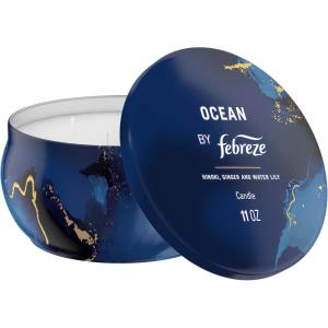 imageFebreze Scented Candle Ocean Scent 11 oz 4 Wick Candle Single PackOcean