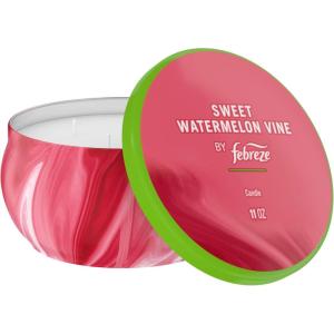imageFebreze Scented Candle Ocean Scent 11 oz 4 Wick Candle Single PackSweet Watermelon Vine