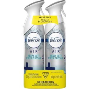 imageFebreze Air Freshener Spray OdorFighting Room Spray Heavy Duty Bundle Heavy Duty Kitchen Heavy Duty Crisp Clean Musty Odor Fighter Scent Mix 88oz 3 CountCrisp Clean
