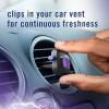 imageFebreze AUTO Air Freshener OdorFighting Automotive Vent Clip Midnight Storm Scent 8 CountMidnight Storm