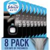 imageFebreze AUTO Air Freshener OdorFighting Automotive Vent Clip Midnight Storm Scent 8 CountNoir