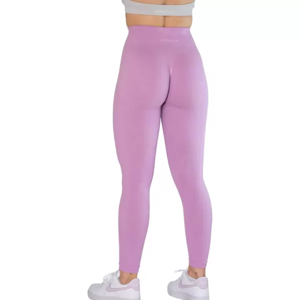 AUROLA CAMO Collection Workout Leggings for Women Subtle Logo Seamless Scrunch Gym Tights Yoga Running Active Pants