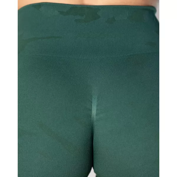 AUROLA CAMO Collection Workout Leggings for Women Subtle Logo Seamless Scrunch Gym Tights Yoga Running Active Pants