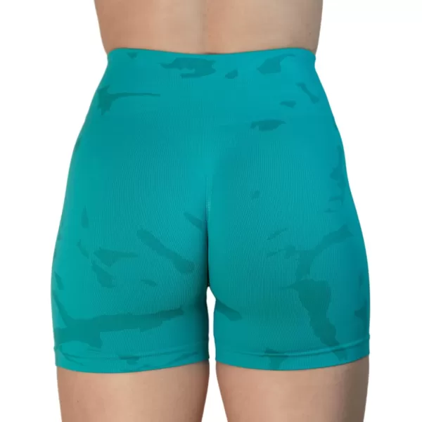 AUROLA CAMO Workout Shorts for Women Seamless Subtle Logo Scrunch Shorts