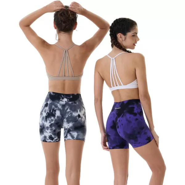 AUROLA Dream Tie Dye Workout Shorts for Women
