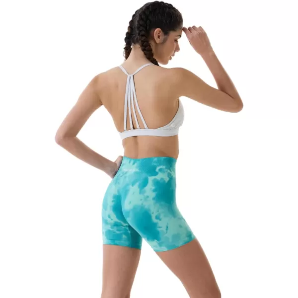 AUROLA Dream Tie Dye Workout Shorts for Women