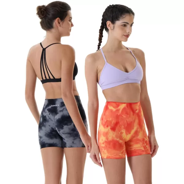 AUROLA Dream Tie Dye Workout Shorts for Women