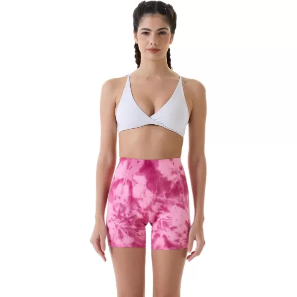 AUROLA Dream Tie Dye Workout Shorts for Women