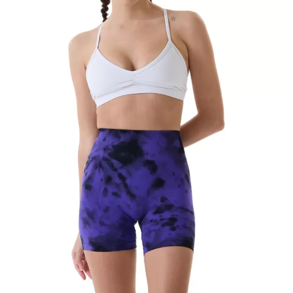 AUROLA Dream Tie Dye Workout Shorts for Women