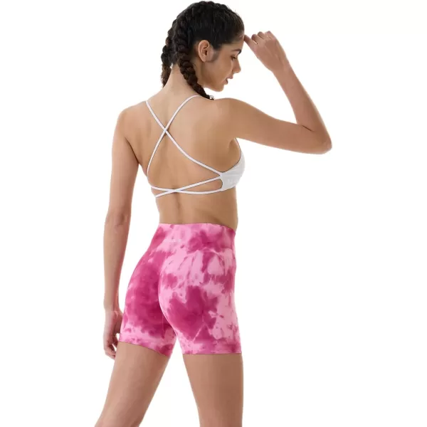 AUROLA Dream Tie Dye Workout Shorts for Women