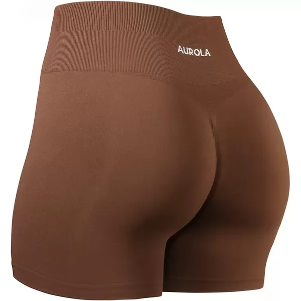 AUROLA Dream Workout Shorts for Women Seamless Soft Smooth Gym Yoga Scrunch Active Shorts