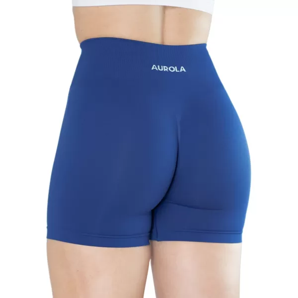 AUROLA Dream Workout Shorts for Women Seamless Soft Smooth Gym Yoga Scrunch Active Shorts)