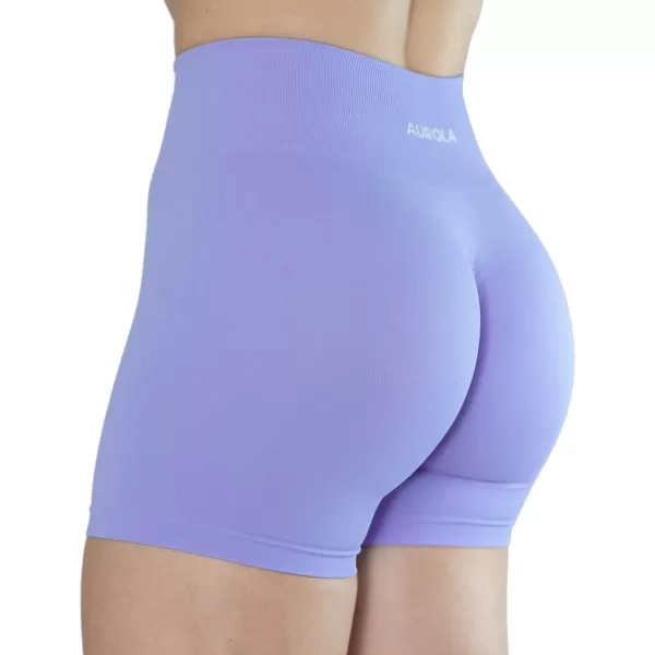 AUROLA Dream Workout Shorts for Women Seamless Soft Smooth Gym Yoga Scrunch Active Shorts)