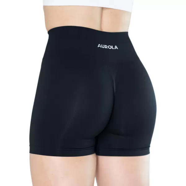 AUROLA Dream Workout Shorts for Women Seamless Soft Smooth Gym Yoga Scrunch Active Shorts)