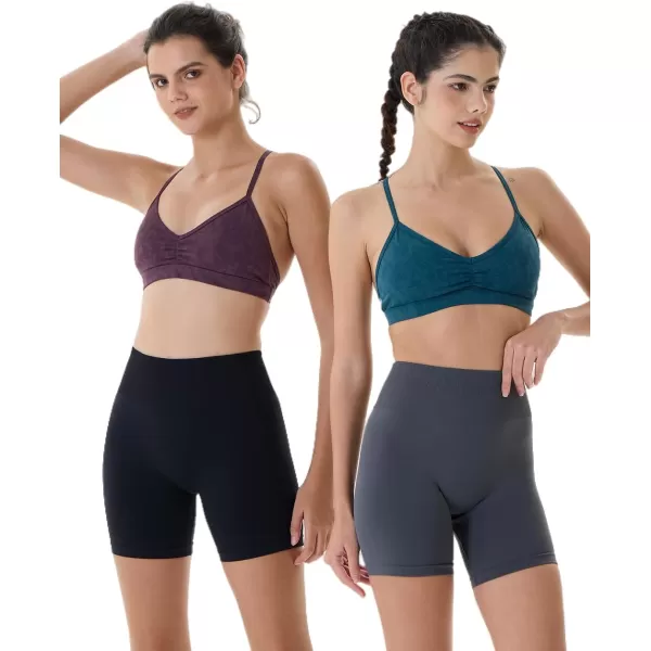 AUROLA Dream Workout Shorts for Women Seamless Soft Smooth Gym Yoga Scrunch Active Shorts