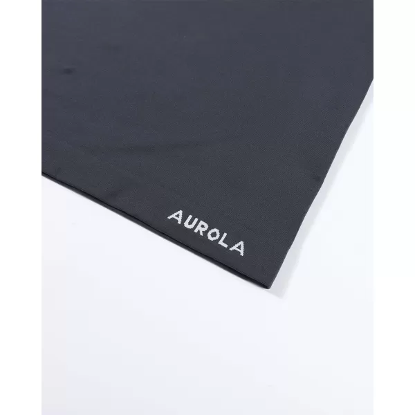 AUROLA Essentials Seamless Sleeveless Racerback Top,Women Subtle Marl Workout Square Neck Fitted Tank