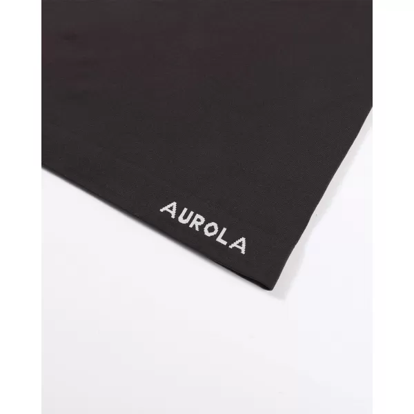 AUROLA Essentials Seamless Sleeveless Racerback Top,Women Subtle Marl Workout Square Neck Fitted Tank)