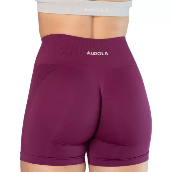 AUROLA Intensify Shorts Women's Athletic Seamless High Waisted Running Gym Fitness Yoga Workout Short