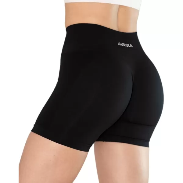 AUROLA Intensify Shorts Women's Athletic Seamless High Waisted Running Gym Fitness Yoga Workout Short