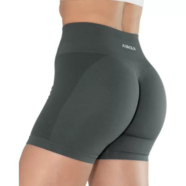 AUROLA Intensify Shorts Women's Athletic Seamless High Waisted Running Gym Fitness Yoga Workout Short
