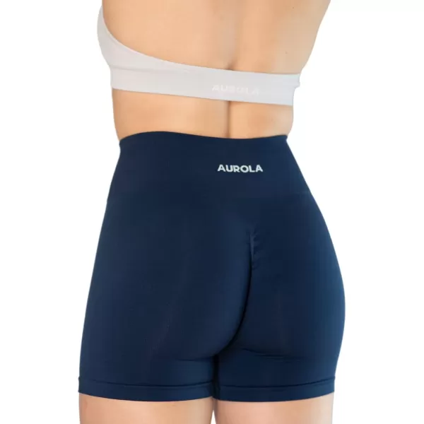 AUROLA Intensify Shorts Women's Athletic Seamless High Waisted Running Gym Fitness Yoga Workout Short